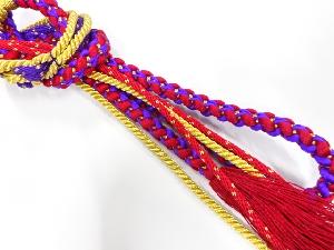 正絹　手組帯締め